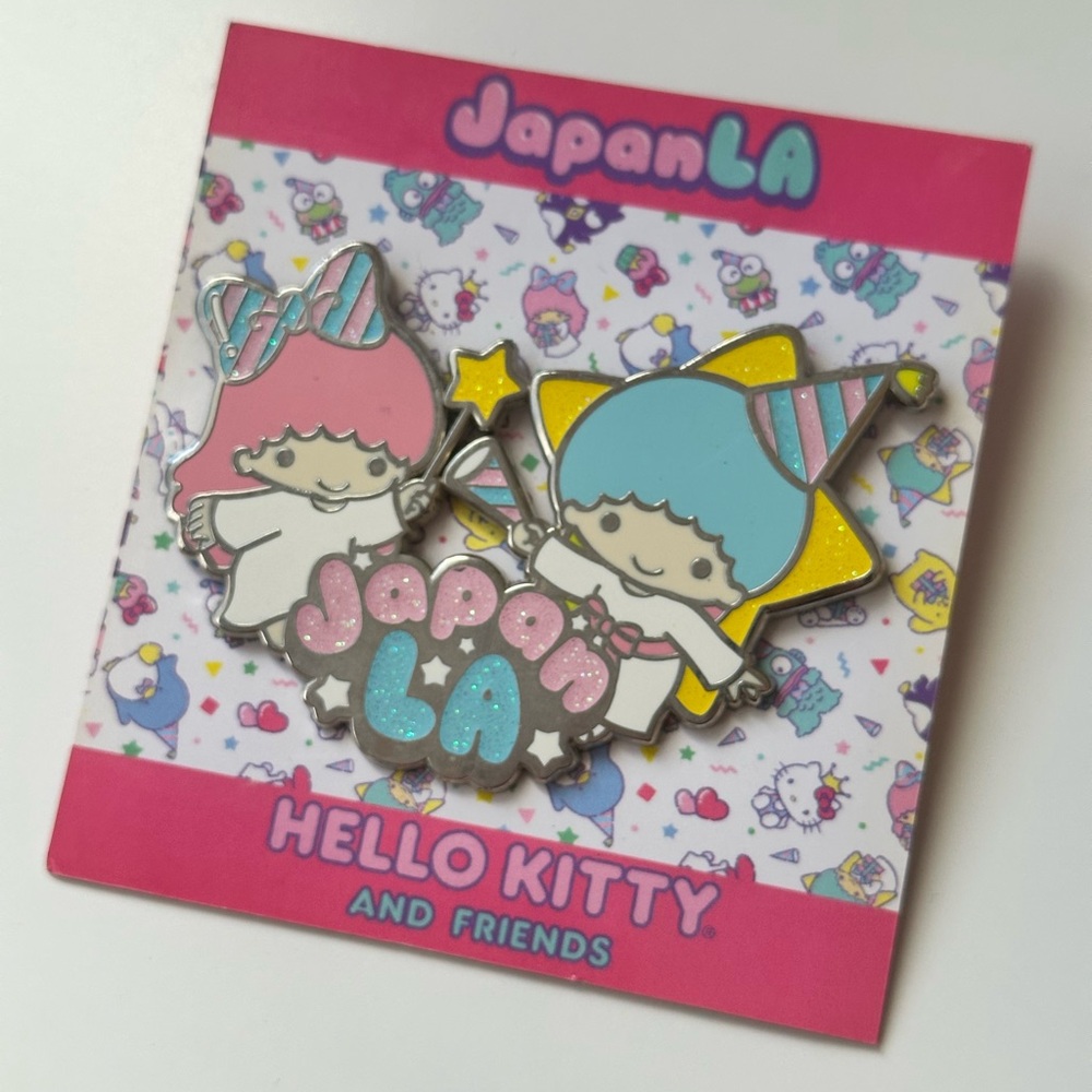 Sanrio Hello Kitty and Friends Pink Enamel Pin